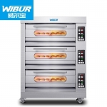 威尔宝（WIBUR） 烤箱商用 三层九盘电烤箱 EB-J9D-Z(380V)/台