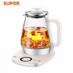 苏泊尔（SUPOR）养生壶 1.5L 高硼玻璃 SW-15Y12多功能 智能预约 全自动加热 煮茶壶煮茶器
