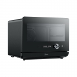 美的（Midea）S1系列- PS20C1 家用烤箱 多功能电烤箱20升 专业烘焙 蒸烤一体机 黑色