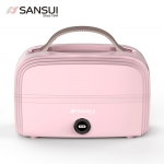 山水（SANSUI） 多功能电热饭盒F08 加热保温上班族办公室煮饭神器粉色
