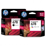 惠普（HP） 678墨盒黑彩套装（适用HP Deskjet1018,2515,1518,4648,3515,2548,2648,3548,4518）