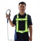 安惠 国标防脱带缓冲包安全带半身式架子工高空作业安全带 涤纶防脱安全带送检款（FT024）