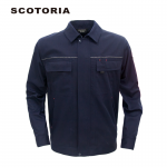 斯卡地尔（SCOTORIA） TC801 工作服套装男女 藏蓝上衣S