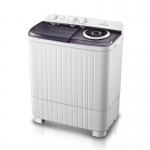 小鸭 (XIAOYA) 双缸洗衣机半自动WPH10005ST透明黑
