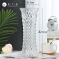 九千谷 花瓶玻璃富贵竹花瓶 插花客厅桌面摆件花瓶水培植物杆状百合鲜花透明玻璃瓶 款式随机发8672