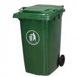 金丰桶业 户外垃圾桶大号室外环卫垃圾桶带盖带轮 可移动