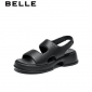百丽（Belle） 女夏休闲凉鞋Z3Y1DBL3 黑色36码