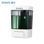 瑞沃（SVAVO）   卫生间挂壁式手动按压皂液器酒店宾馆免打孔洗手液盒V-7101滴液款