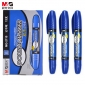 晨光（M&G） 1080支/件 MG2110双杰记号笔双头粗油性笔光盘CD笔大头笔防水物流办公用品蓝色