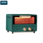 OIDIRE 电烤箱 家用多功能迷你小烤箱 10L家用容量小型烘焙 ODI-KX12E升级款 复古绿 12L